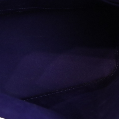 Louis-Vuitton Alma with Additional Strap Blue Vernis