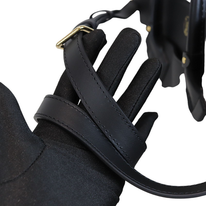 Louis-Vuitton Calfskin Monogram Tufting On My Side Black