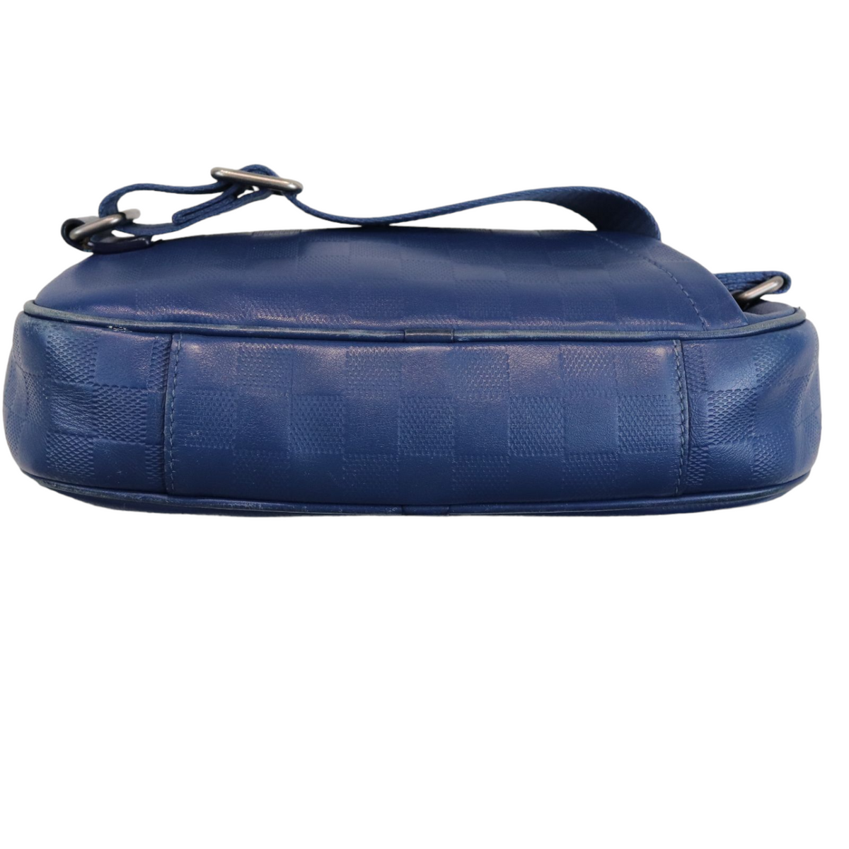 Louis-Vuitton Ambler Leather Blue Bag