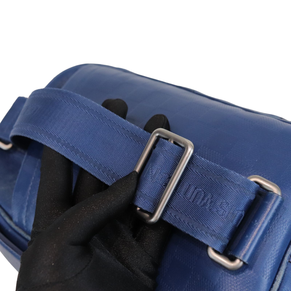 Louis-Vuitton Ambler Leather Blue Bag