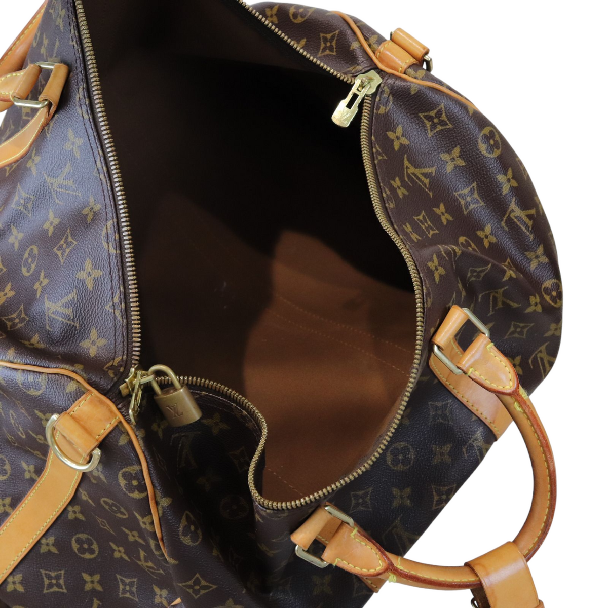 Louis-Vuitton Monogram Canvas Keepall 50 GHW