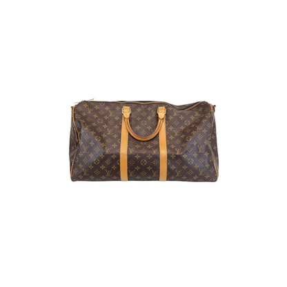 Louis-Vuitton Monogram Canvas Keepall 50 GHW