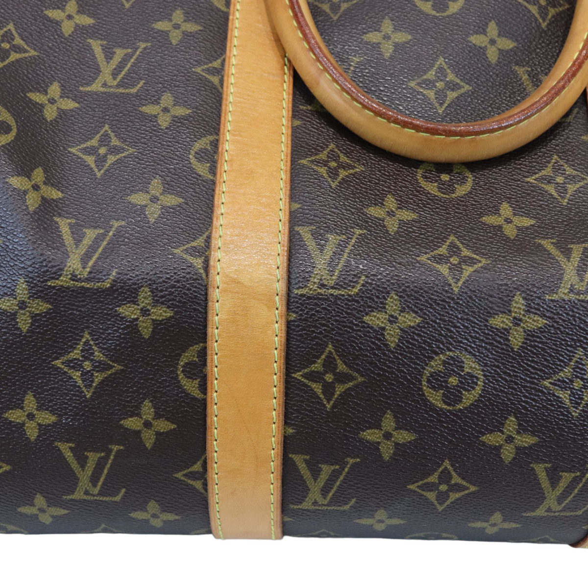 Louis-Vuitton Monogram Canvas Keepall 50 GHW