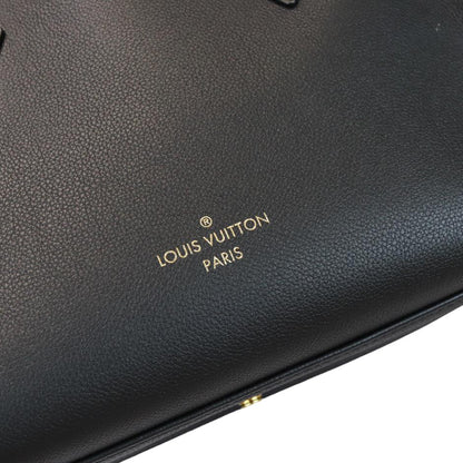 Louis-Vuitton Calfskin Monogram Tufting On My Side Black