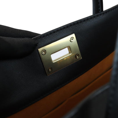 Louis-Vuitton Calfskin Monogram Tufting On My Side Black