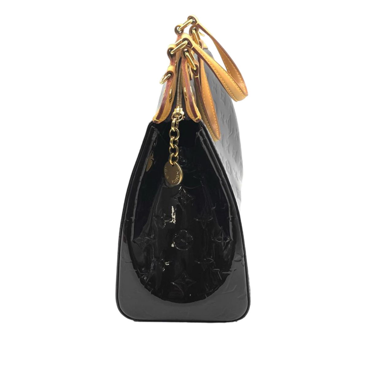 Louis-Vuitton Vernis Brea GM Purple Bag