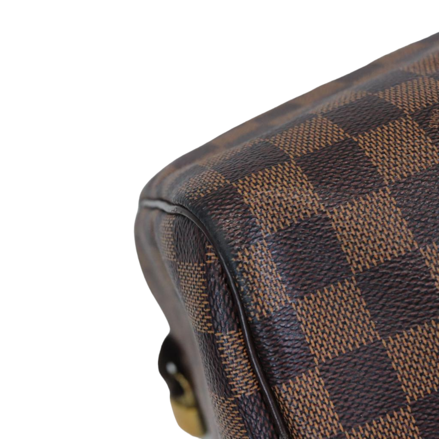 Louis-Vuitton Damier Ebene Speedy 30 Bag GHW