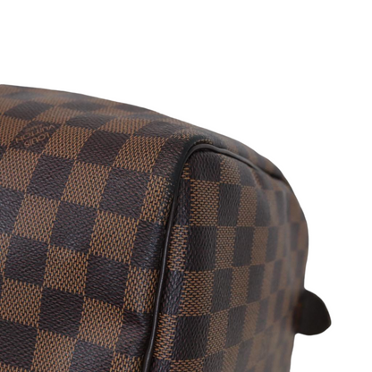 Louis-Vuitton Damier Ebene Speedy 30 Bag GHW