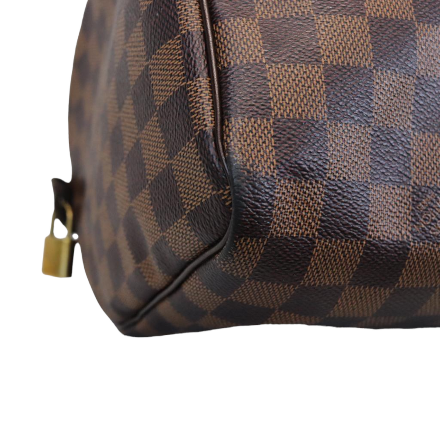 Louis-Vuitton Damier Ebene Speedy 30 Bag GHW