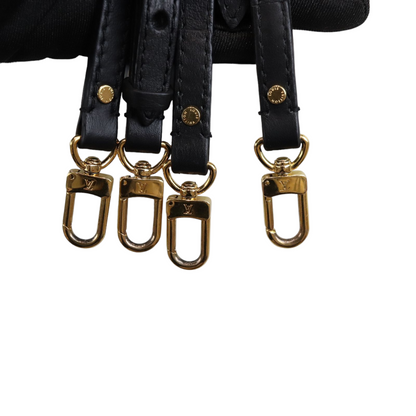 Louis-Vuitton Monogram Love Lock Mini Palm Springs Backpack