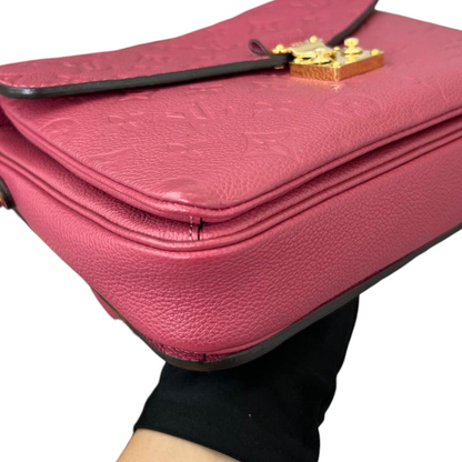 Louis-Vuitton Empreinte Pochette Metis Rose Bruyere
