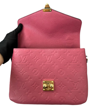 Louis-Vuitton Empreinte Pochette Metis Rose Bruyere