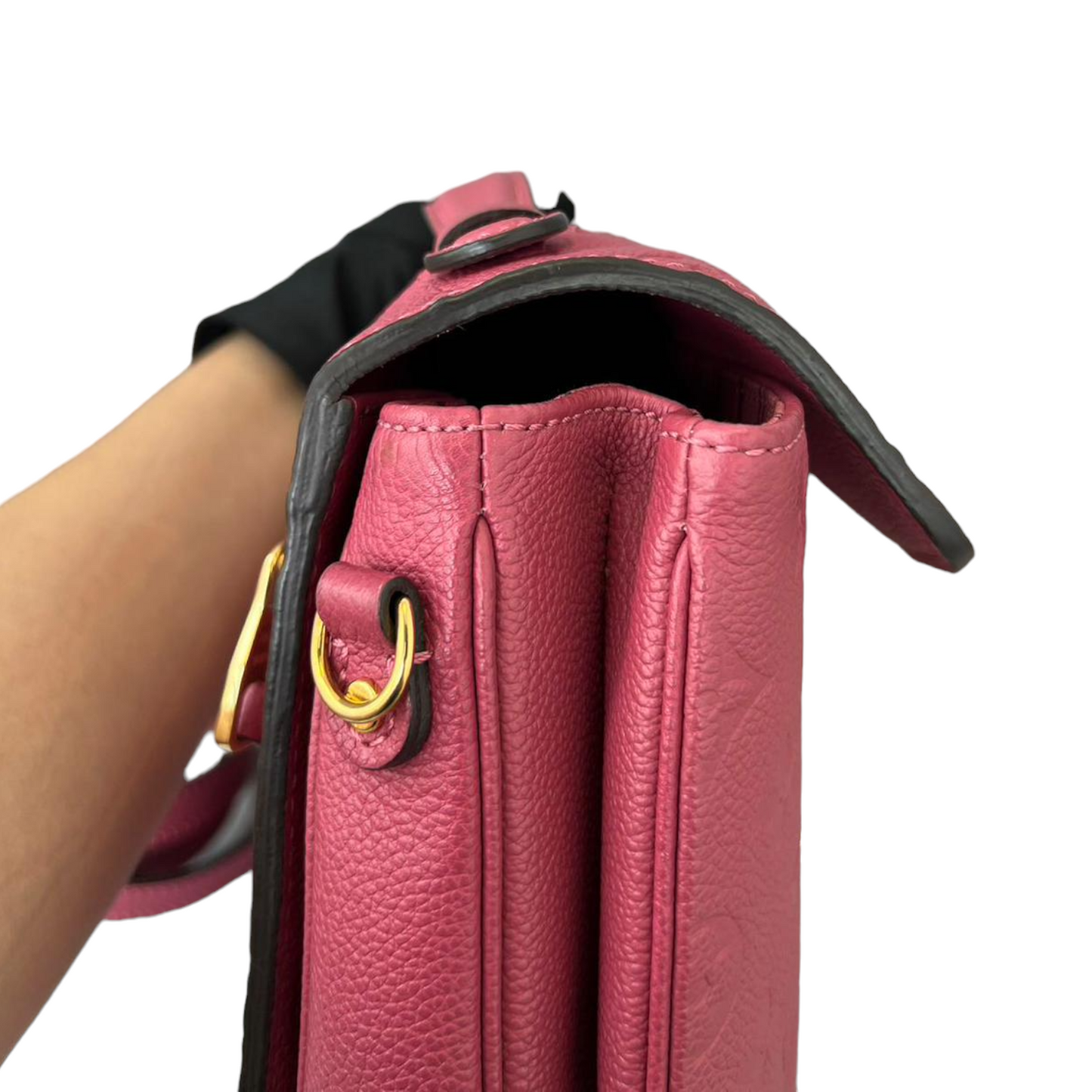 Louis-Vuitton Empreinte Pochette Metis Rose Bruyere
