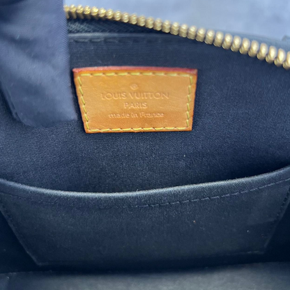 Louis-Vuitton Vernis Alma BB Patent Black GHW