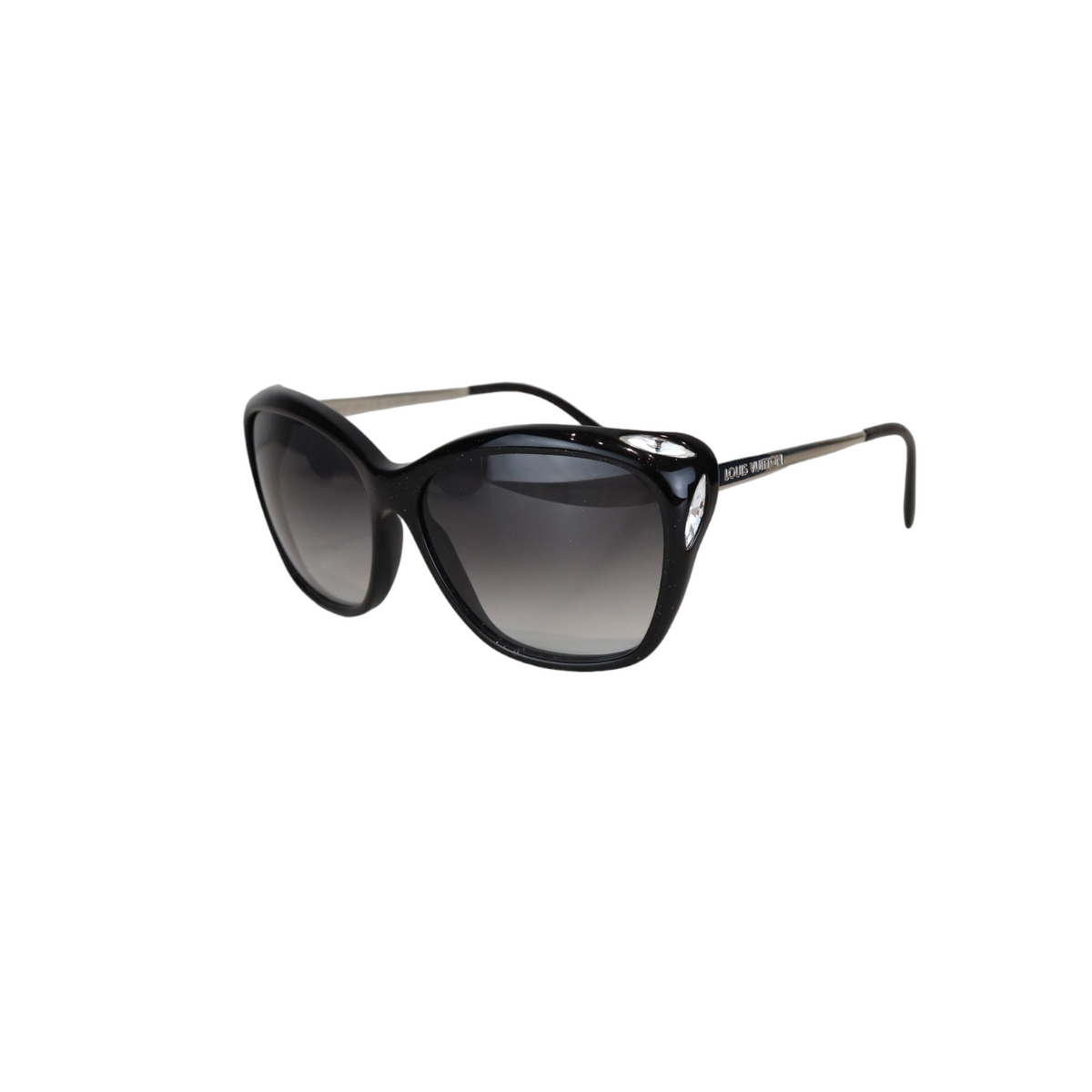 Louis-Vuitton Crystal Sunglasses Black