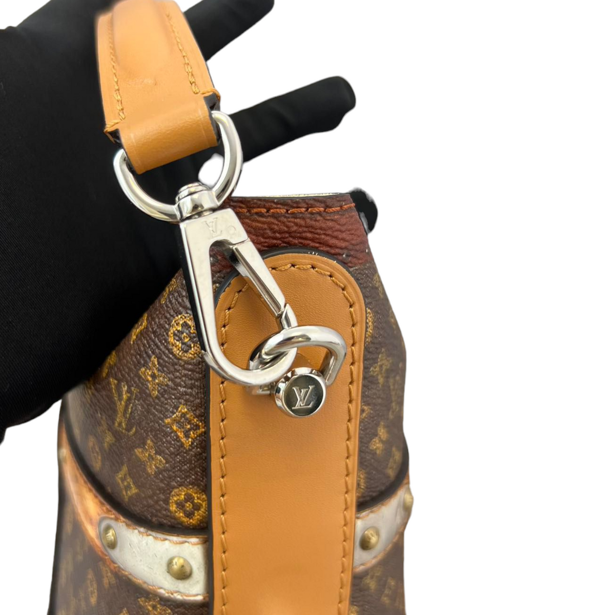 Louis-Vuitton Transformed Monogram Time Trunk Duffle Bag