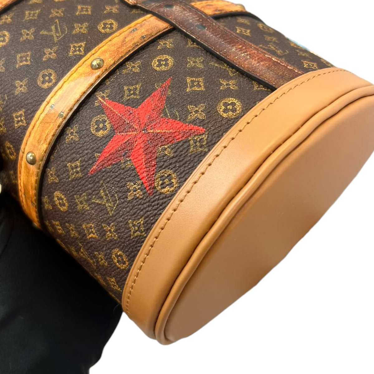 Louis-Vuitton Transformed Monogram Time Trunk Duffle Bag