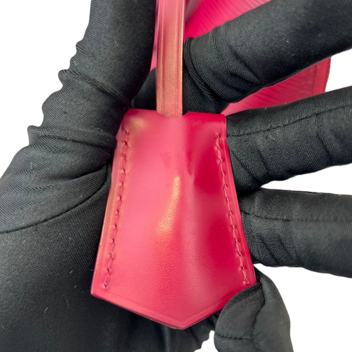 Louis-Vuitton Alma BB Epi Burgundy SHW