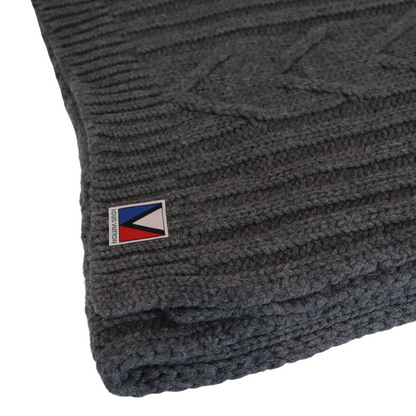 Louis-Vuitton Men’s Wool Scarf Grey