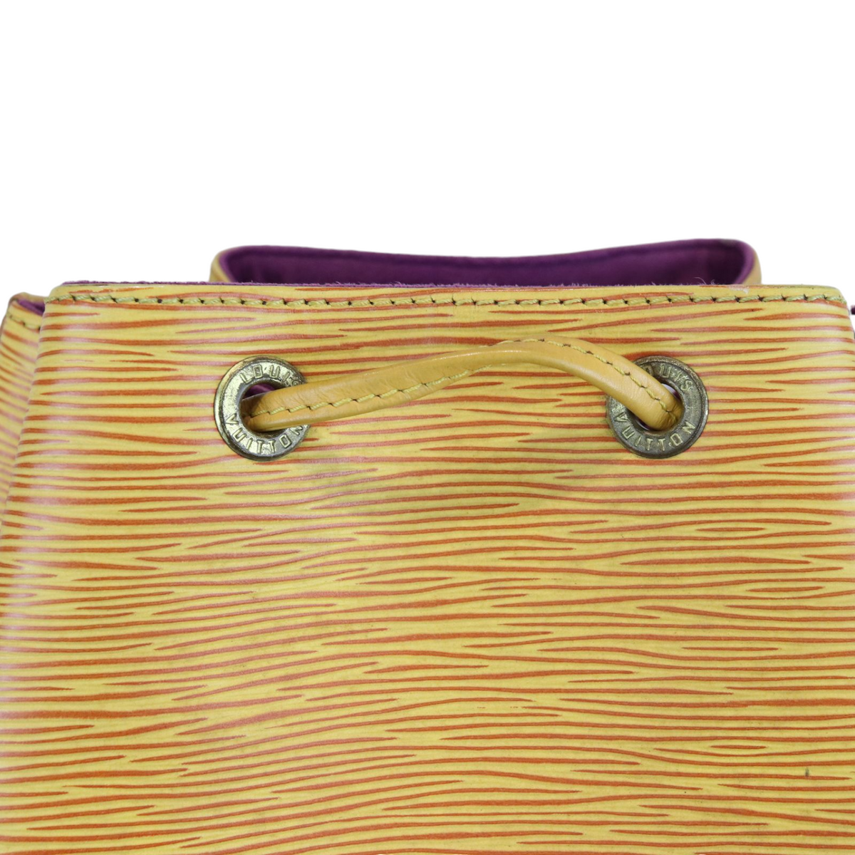 Louis-Vuitton Epi Noe MM Yellow