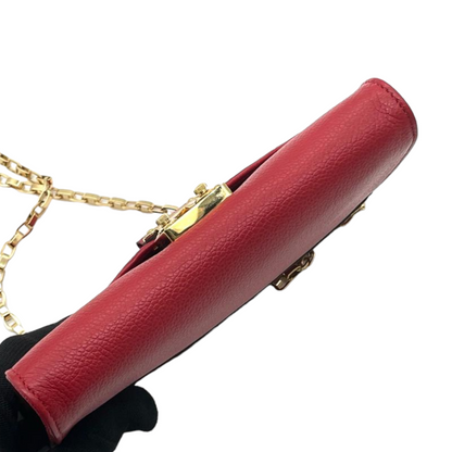 Louis-Vuitton WOC Empreinte Saint Germain Pochette Red GHW