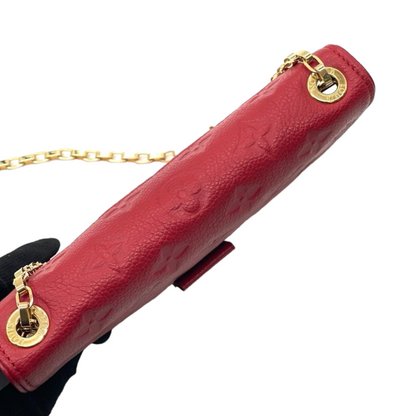 Louis-Vuitton WOC Empreinte Saint Germain Pochette Red GHW