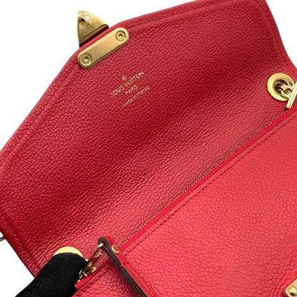 Louis-Vuitton WOC Empreinte Saint Germain Pochette Red GHW
