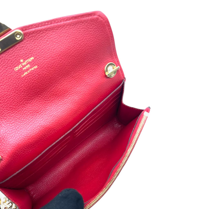 Louis-Vuitton WOC Empreinte Saint Germain Pochette Red GHW