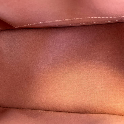Louis-Vuitton Vernis Alma BB Brown GHW
