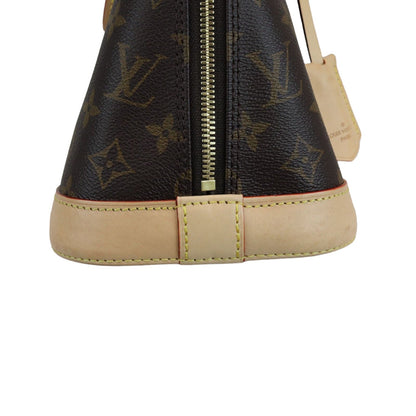 Louis-Vuitton Monogram Alma PM Brown GHW