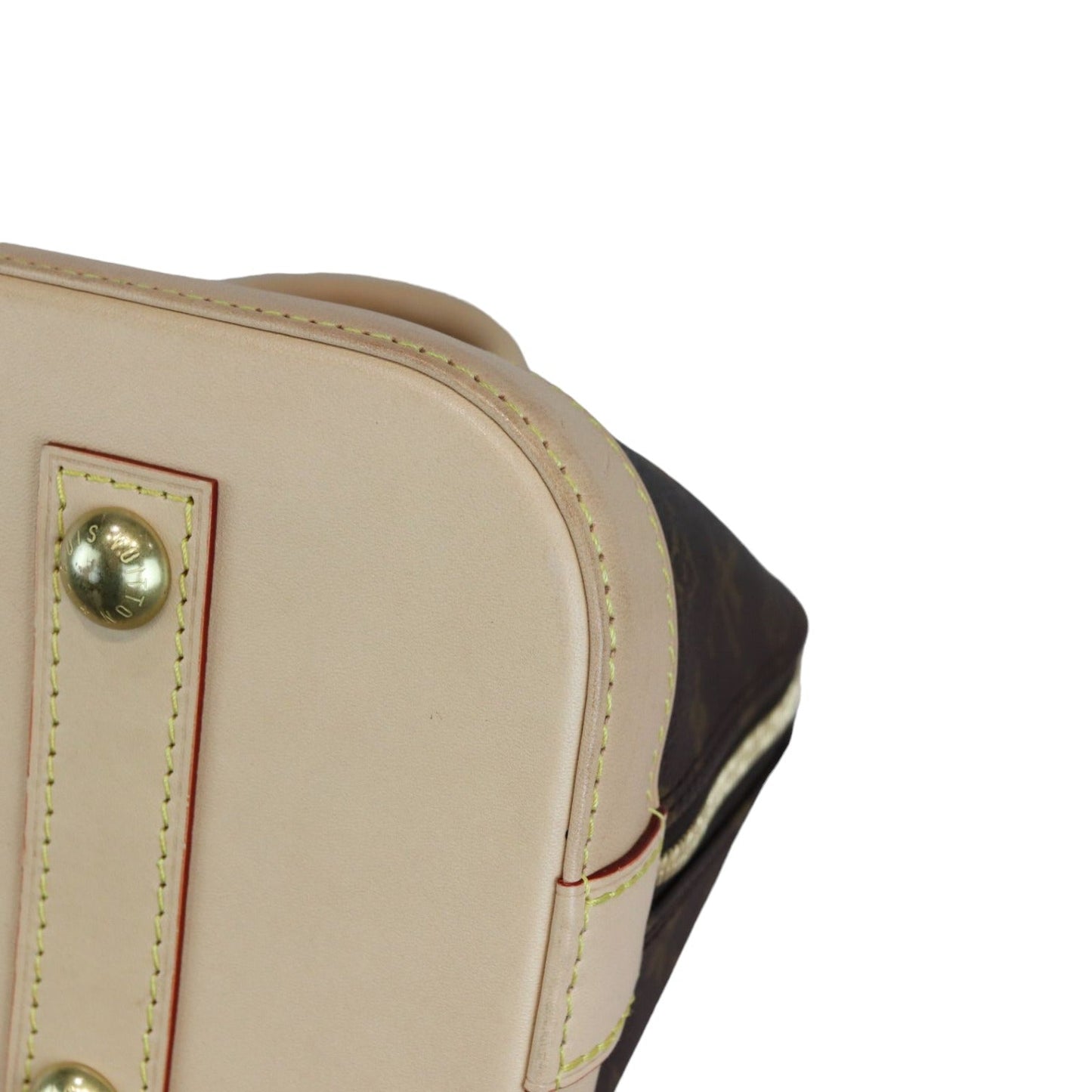 Louis-Vuitton Monogram Alma PM Brown GHW