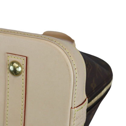 Louis-Vuitton Monogram Alma PM Brown GHW