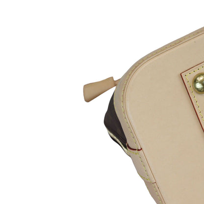 Louis-Vuitton Monogram Alma PM Brown GHW