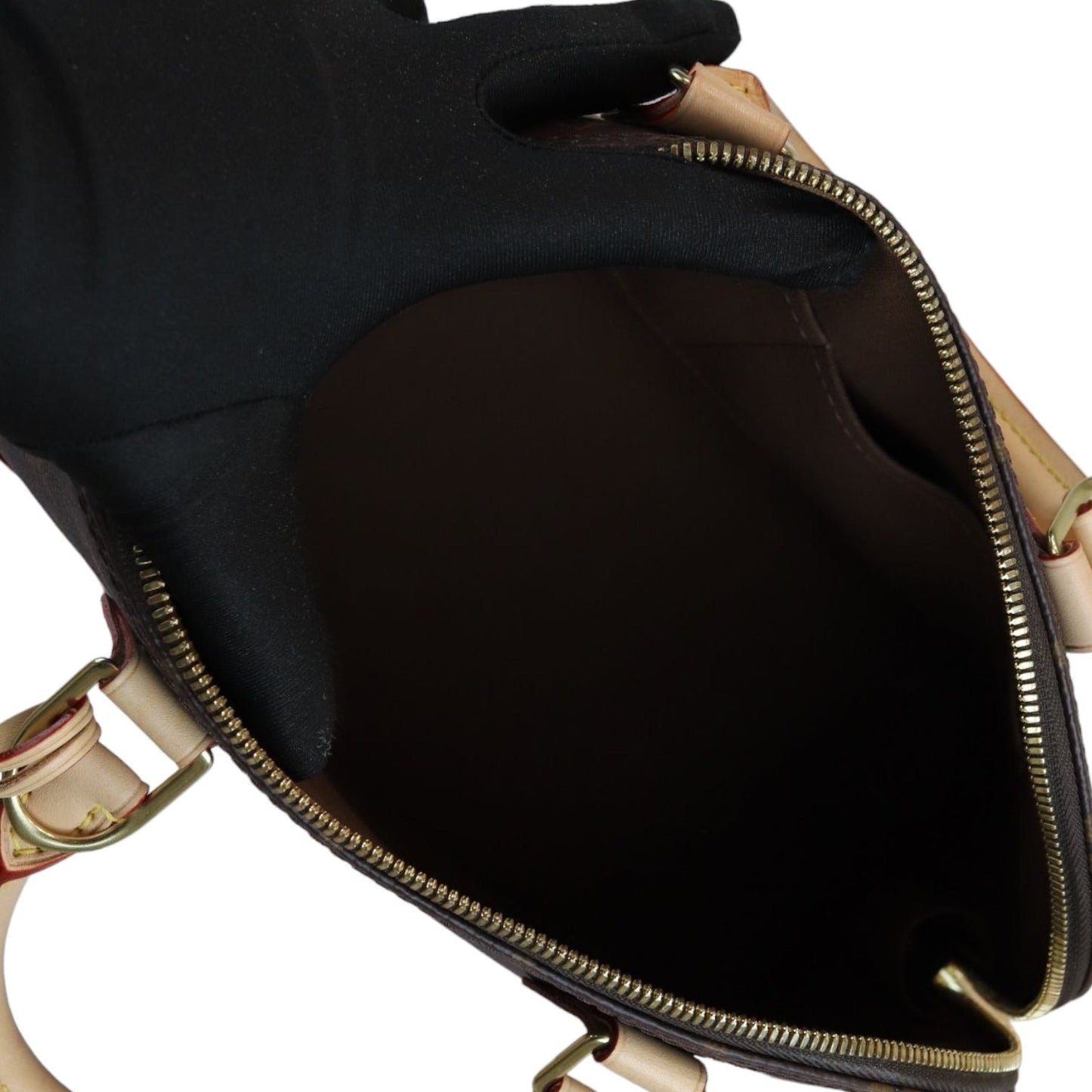 Louis-Vuitton Monogram Alma PM Brown GHW
