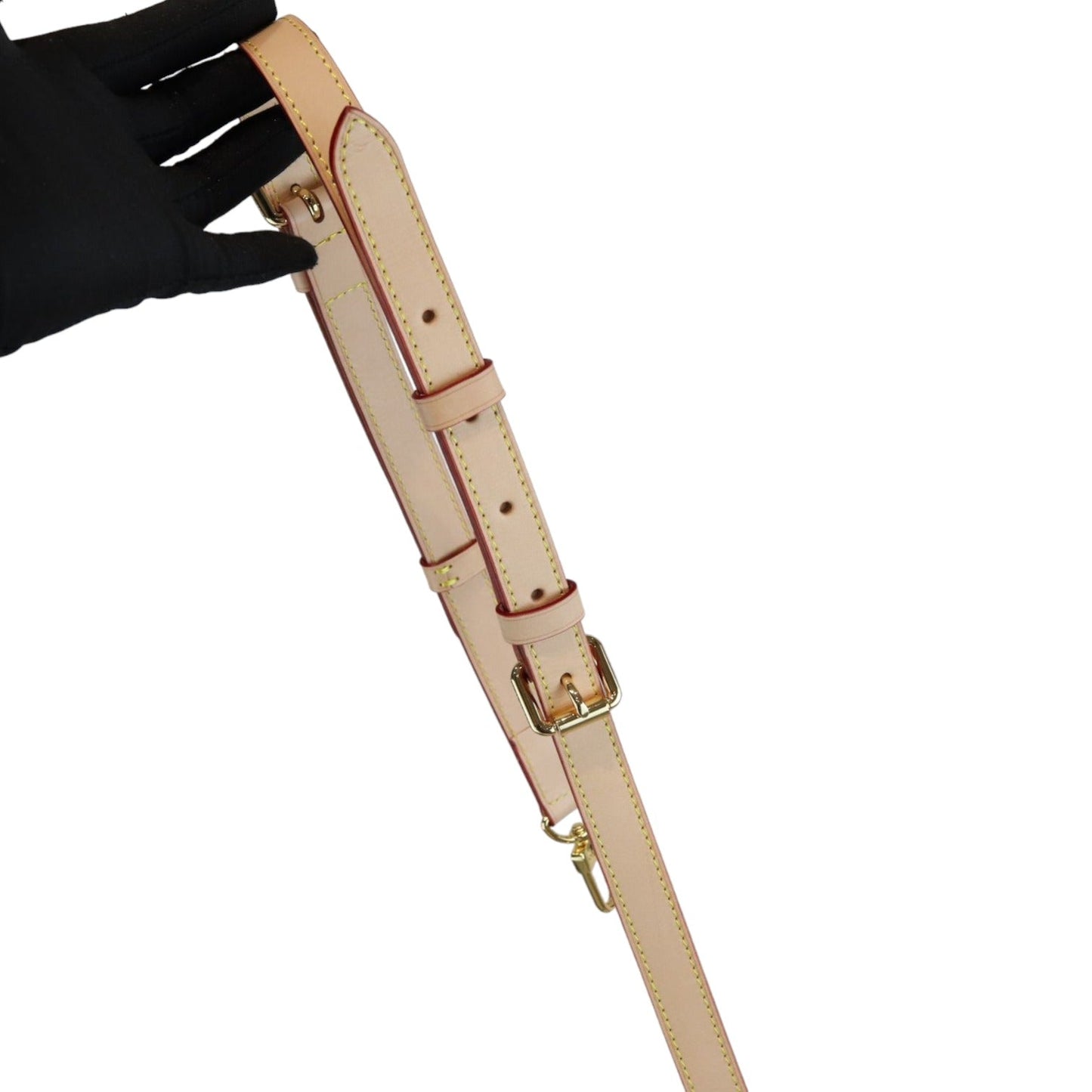 Louis-Vuitton Vachetta Adjustable Shoulder Strap GHW