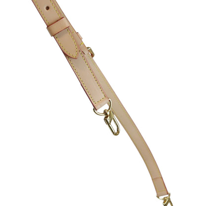 Louis-Vuitton Vachetta Adjustable Shoulder Strap GHW