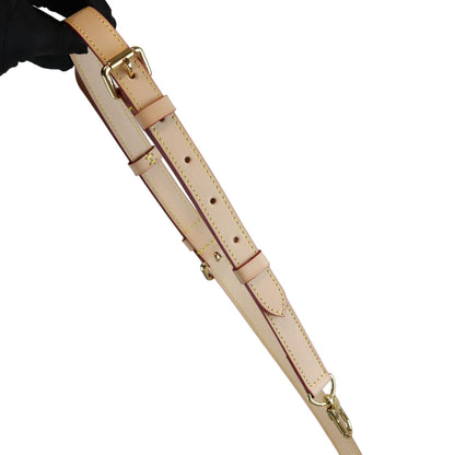 Louis-Vuitton Vachetta Adjustable Shoulder Strap GHW