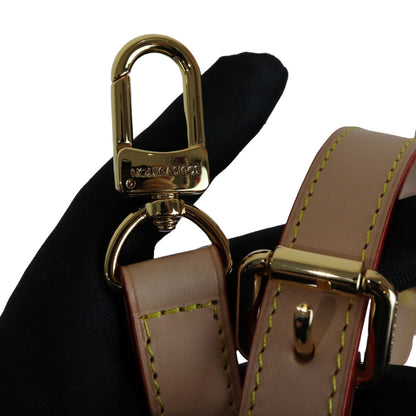 Louis-Vuitton Vachetta Adjustable Shoulder Strap GHW
