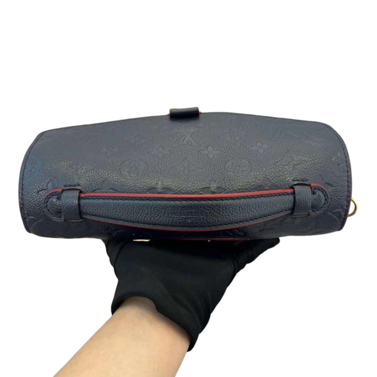 Louis-Vuitton Pochette Metis Empreinte Dark Blue GHW