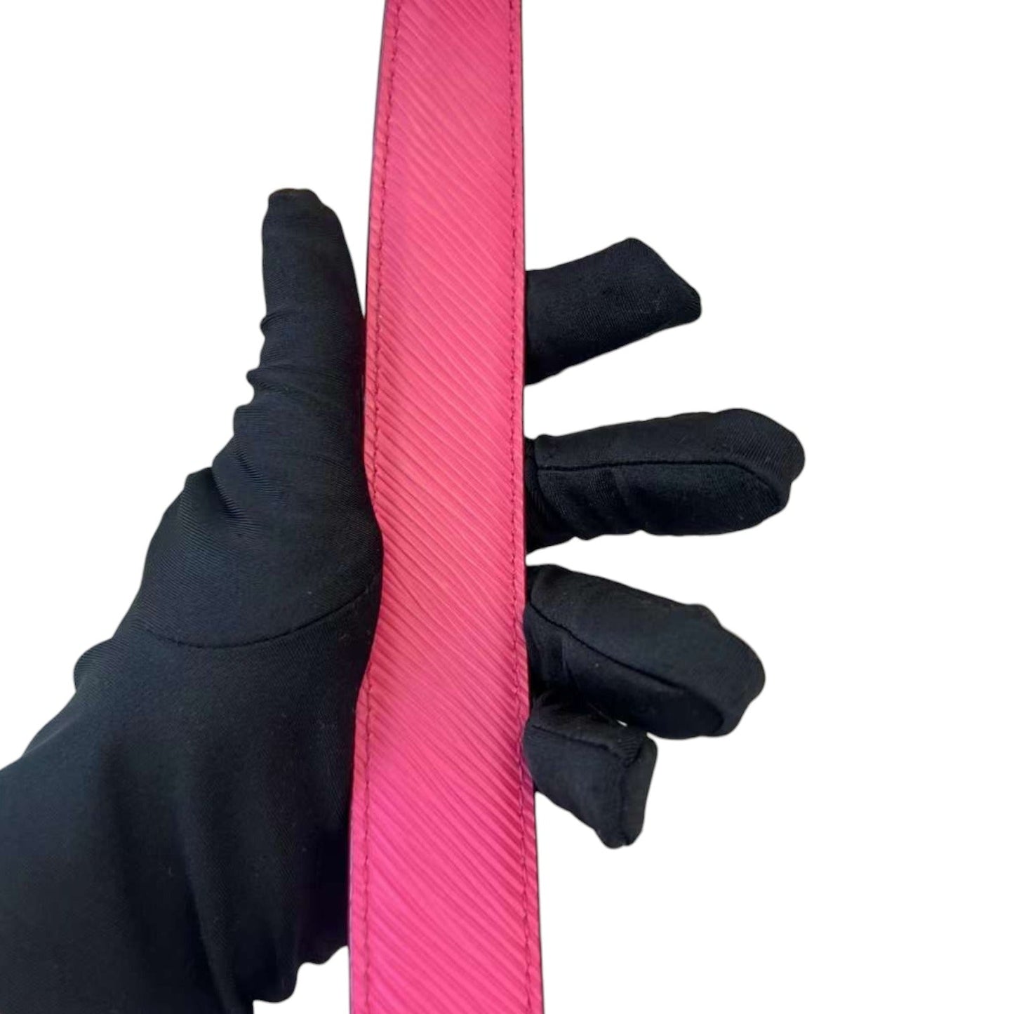 Louis-Vuitton Medium Epi Twist Shoulder Bag MM Pink SHW