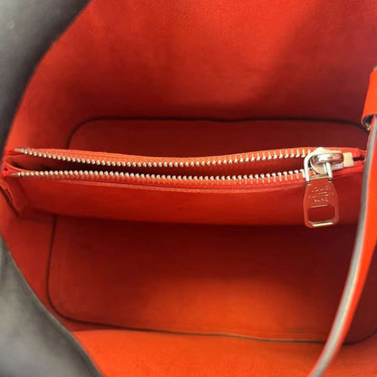 Louis-Vuitton Epi Neo Noe Rose Ballerine Orange SHW