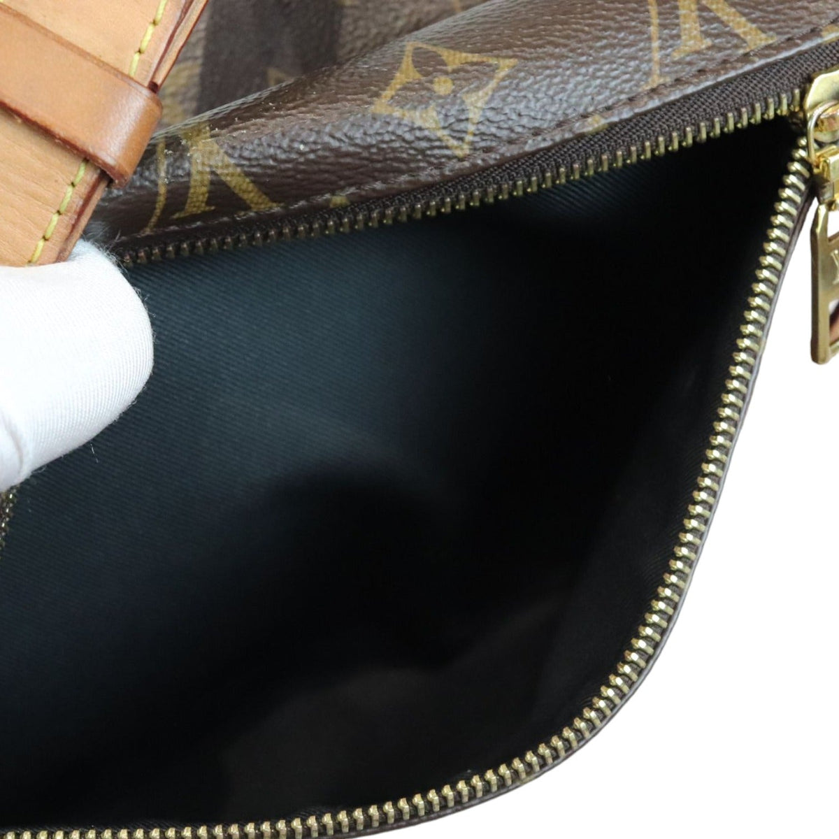 Louis-Vuitton Belt Bag Monogram Brown GHW