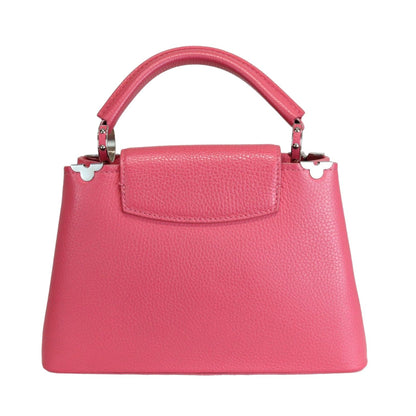 Louis-Vuitton Capucine BB Supple Taurillon Pink SHW