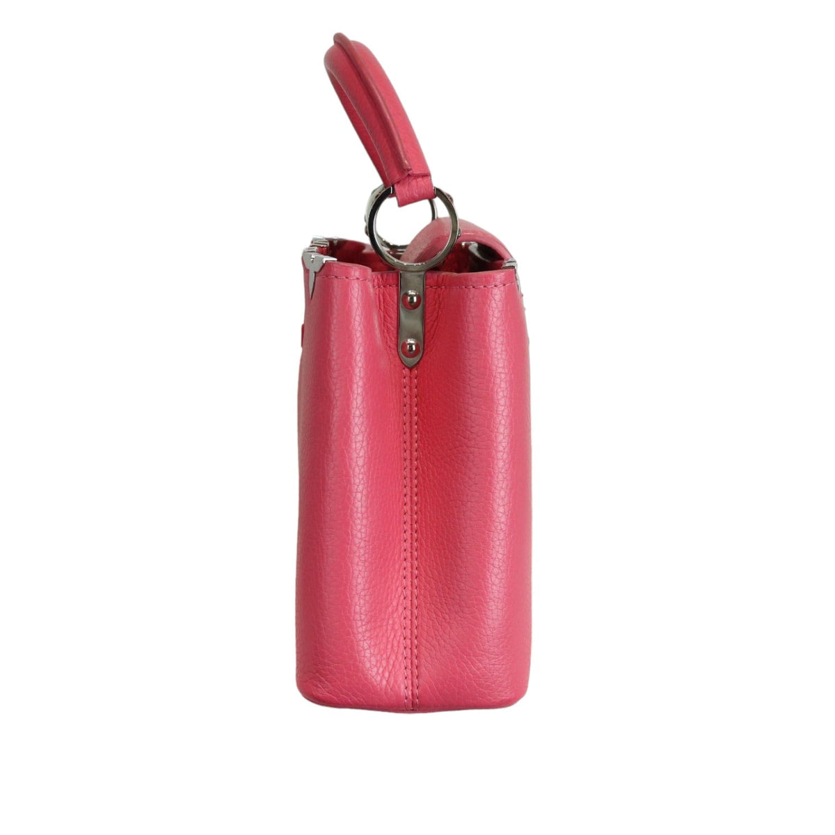 Louis-Vuitton Capucine BB Supple Taurillon Pink SHW