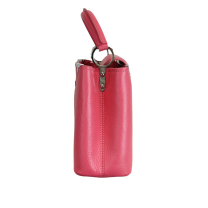 Louis-Vuitton Capucine BB Supple Taurillon Pink SHW