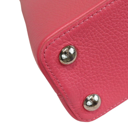 Louis-Vuitton Capucine BB Supple Taurillon Pink SHW