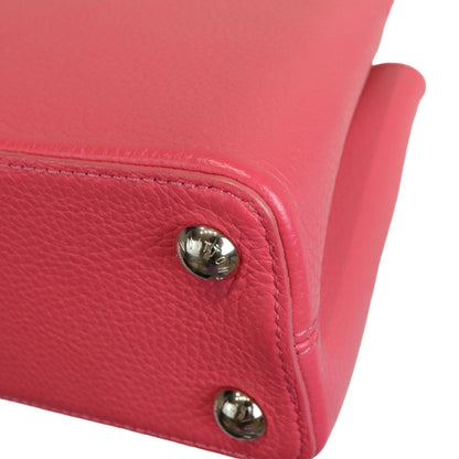 Louis-Vuitton Capucine BB Supple Taurillon Pink SHW