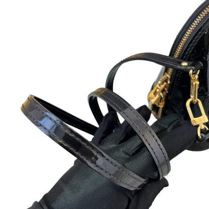 Louis-Vuitton Vernis Alma BB Patent Black GHW