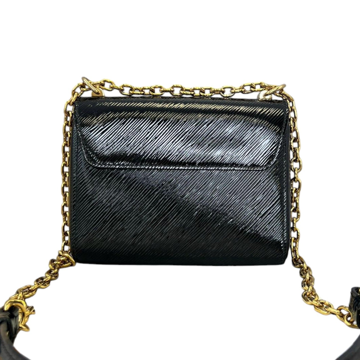 Louis-Vuitton Electric Epi Twist Shoulder Bag PM Black GHW
