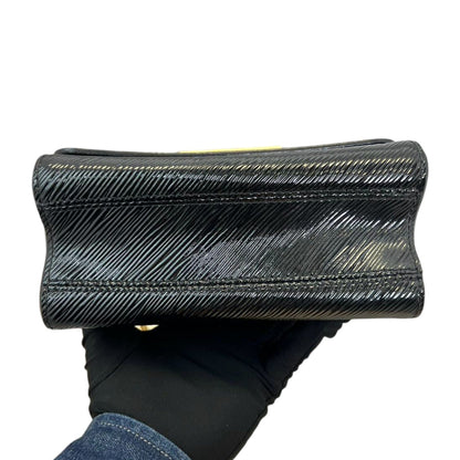 Louis-Vuitton Electric Epi Twist Shoulder Bag PM Black GHW